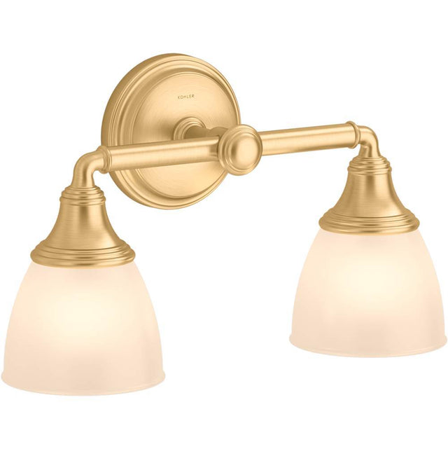 Kohler - Devonshire Two-light sconce - Brushed Moderne Brass
