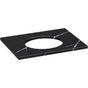 Kohler - Silestone 31'' quartz vanity top with oval cutout - Eternal Marquina