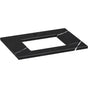 Kohler - Silestone 31'' quartz vanity top with rectangular cutout - Eternal Marquina