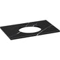 Kohler - Silestone 37'' quartz vanity top with oval cutout - Eternal Marquina