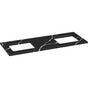 Kohler - Silestone 61'' quartz vanity top with two rectangular cutouts - Eternal Marquina