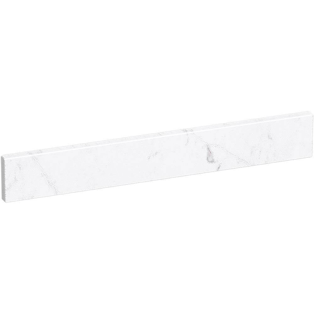 Kohler - Silestone quartz 25'' backsplash - Eternal Statuario