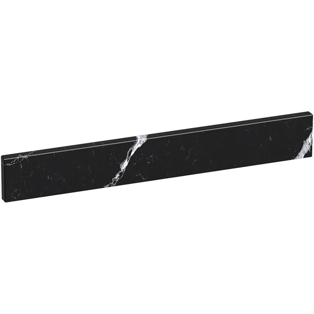 Kohler - Silestone quartz 25'' backsplash - Eternal Marquina