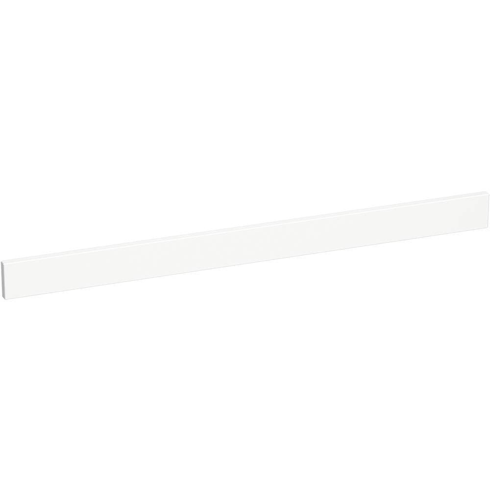 Kohler - Silestone quartz 49'' backsplash - Miami White