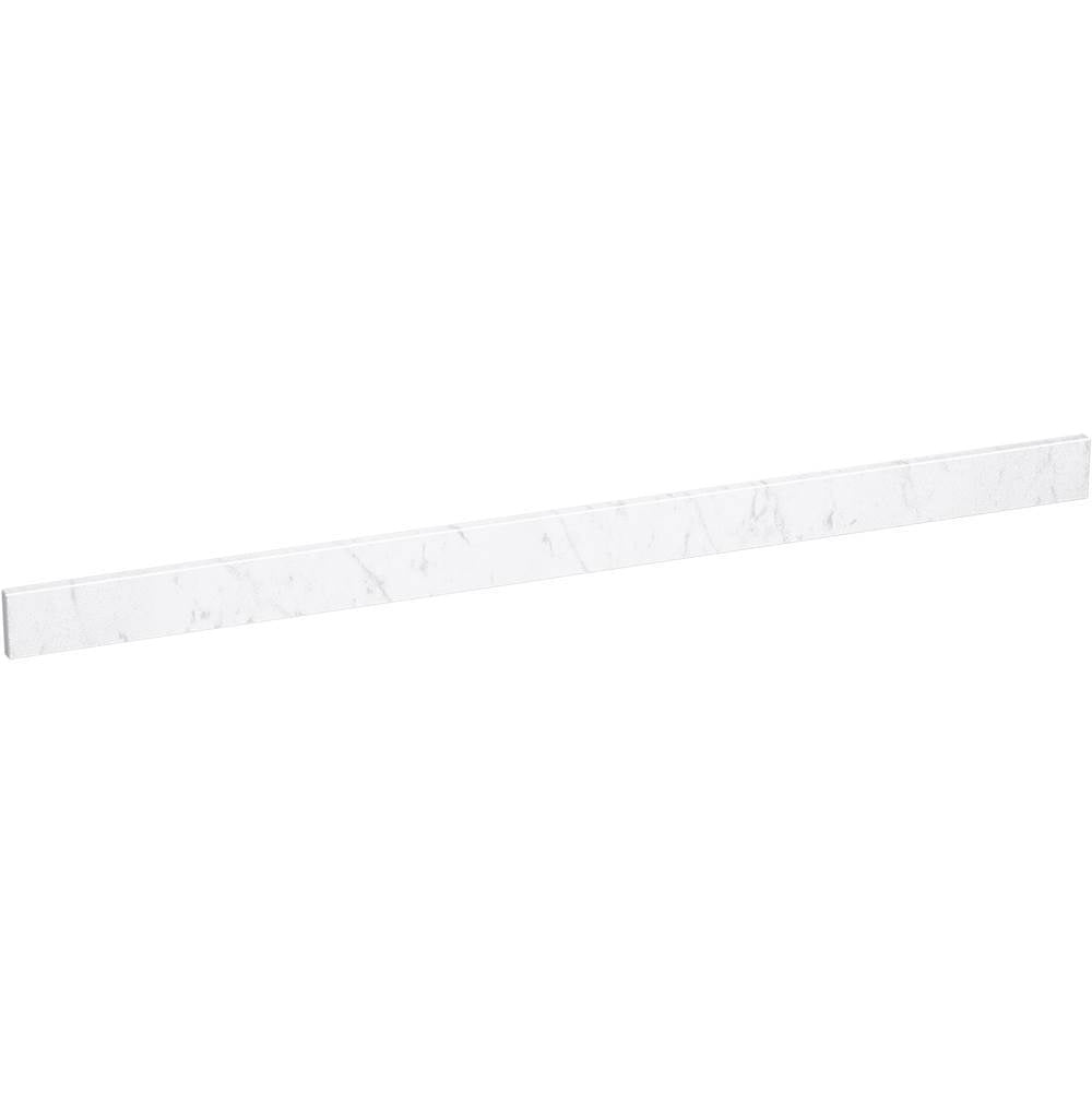 Kohler - Silestone quartz 61'' backsplash - Eternal Statuario