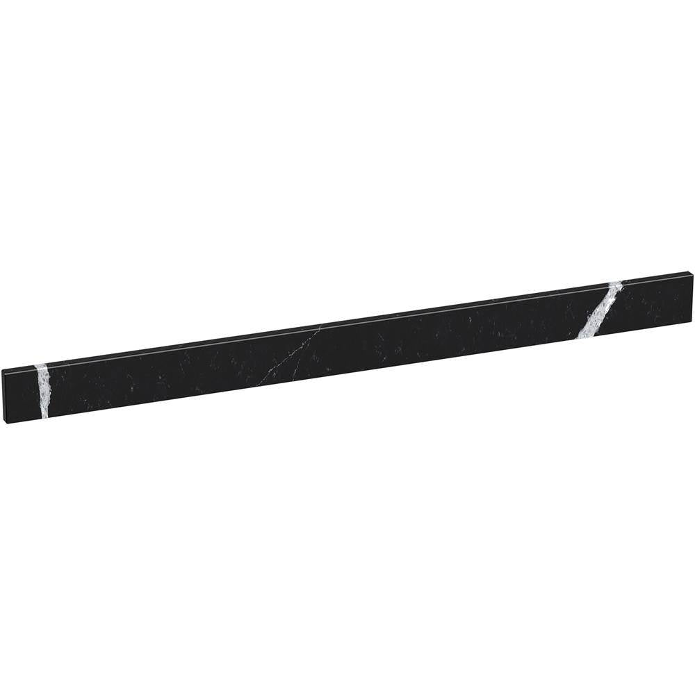 Kohler - Silestone quartz 49'' backsplash - Eternal Marquina