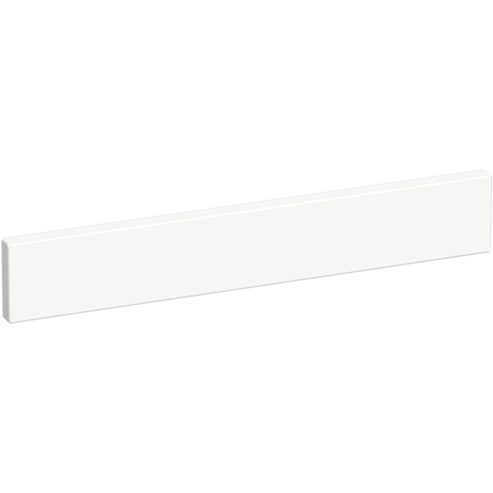 Kohler - Silestone quartz side splash - Miami White