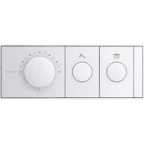 Anthem Two-outlet recessed mechanical thermostatic valve control