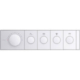 Anthem Four-outlet recessed mechanical thermostatic valve control