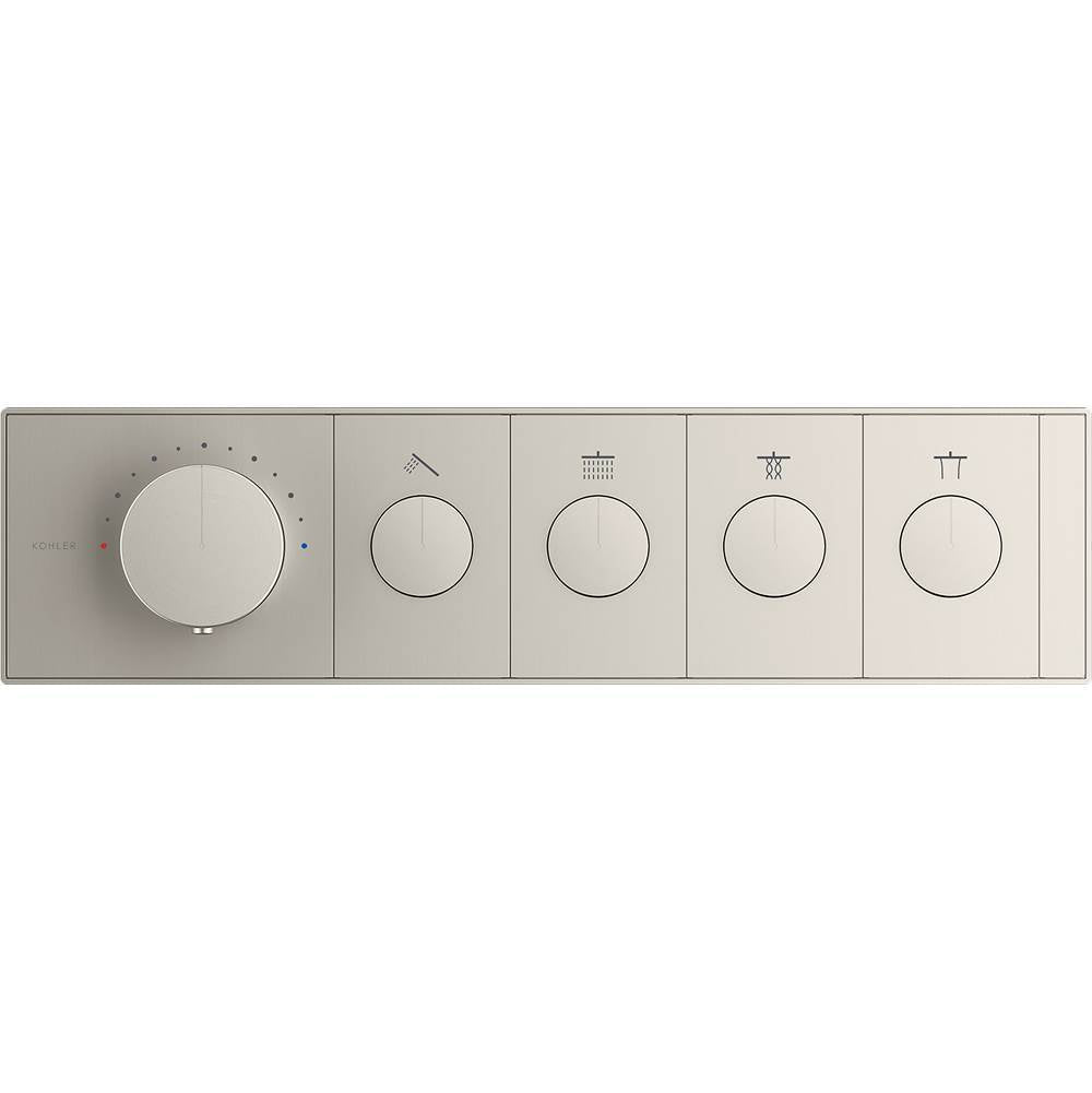Anthem Four-outlet recessed mechanical thermostatic valve control