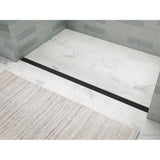 1-1/4'' x 60'' linear drain grate with perforated pattern