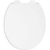 Hyten Elevated Quiet-CloseE round-front toilet seat