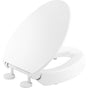 Kohler - Hyten Elevated Quiet-CloseE elongated toilet seat - White