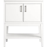Kohler - Winnow 30'' bathroom vanity cabinet with sink and quartz top - White