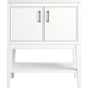 Kohler - Winnow 30'' bathroom vanity cabinet with sink and quartz top - White