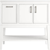 Kohler - Winnow 36'' bathroom vanity cabinet with sink and quartz top - White
