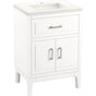 Kohler - Seer 24'' bathroom vanity cabinet with sink and quartz top - White