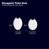 Impro ReadyLatch Quiet-CloseE round-front toilet seat