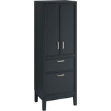 Kohler - Winnow 24'' x 70'' linen tower - Slate Grey