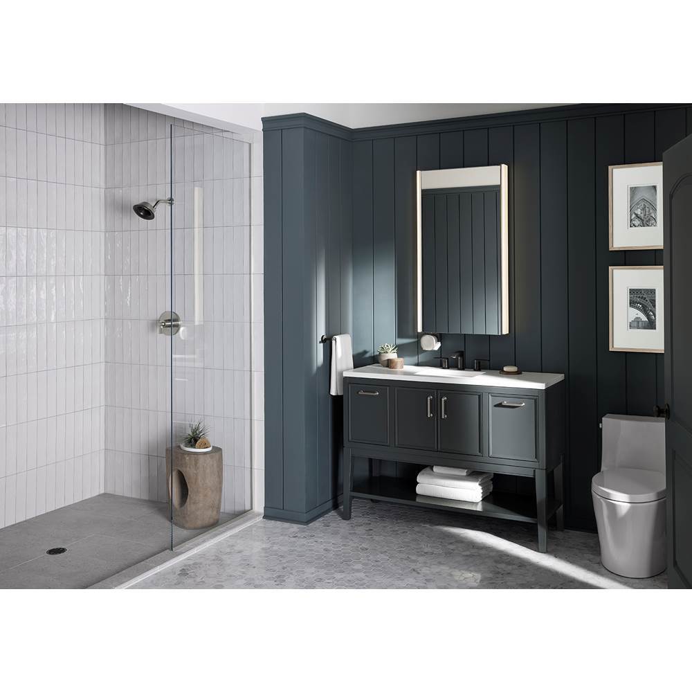 Maxstow 22'' x 40'' lighted medicine cabinet