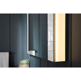 Maxstow 22'' x 40'' lighted medicine cabinet