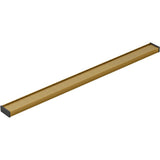 Kohler - 2-1/2'' x 36'' linear drain grate with tile-in panel - Vibrant Brushed Moderne Brass