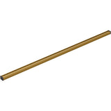 Kohler - 1-1/4'' x 48'' linear drain grate with tile-in panel - Vibrant Brushed Moderne Brass
