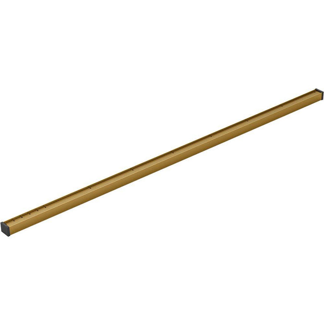 Kohler - 1-1/4'' x 48'' linear drain grate with tile-in panel - Vibrant Brushed Moderne Brass