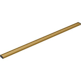 Kohler - 2-1/2'' x 60'' linear drain grate with tile-in panel - Vibrant Brushed Moderne Brass
