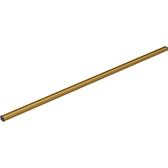 Kohler - 1-1/4'' x 60'' linear drain grate with tile-in panel - Vibrant Brushed Moderne Brass