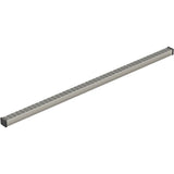 Kohler - 2-1/2'' x 48'' linear drain grate with lattice pattern - Anodized Brushed Nickel