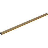 Kohler - 2-1/2'' x 60'' linear drain grate with lattice pattern - Vibrant Brushed Moderne Brass
