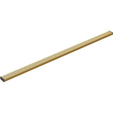 Kohler - 2-1/2'' x 60'' linear drain grate with perforated pattern - Vibrant Brushed Moderne Brass