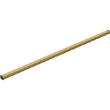 Kohler - 1-1/4'' x 48'' linear drain grate with perforated pattern - Vibrant Brushed Moderne Brass