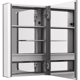 Maxstow 17'' x 24'' lighted medicine cabinet
