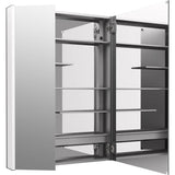 Maxstow 32'' x 40'' lighted medicine cabinet