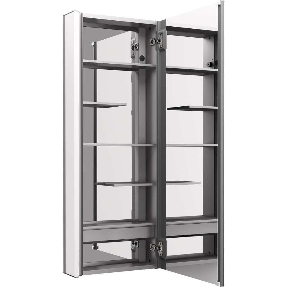 Maxstow 17'' x 40'' lighted medicine cabinet