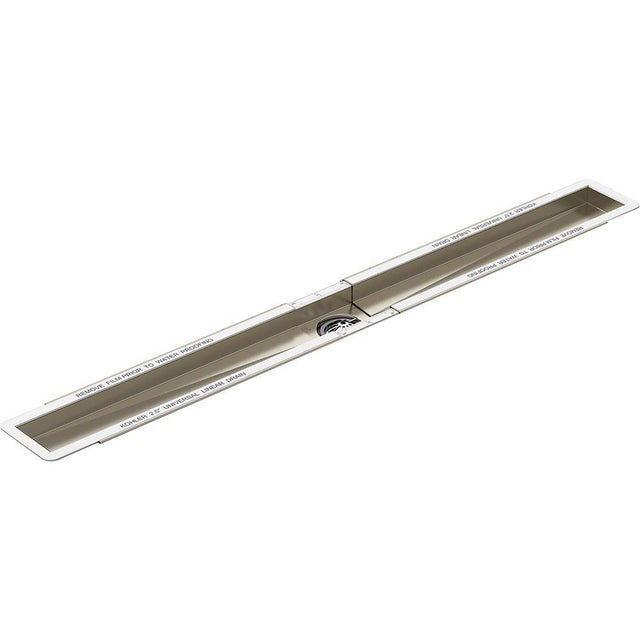 Kohler - 2-1/2'' x 36''-60'' linear drain channel