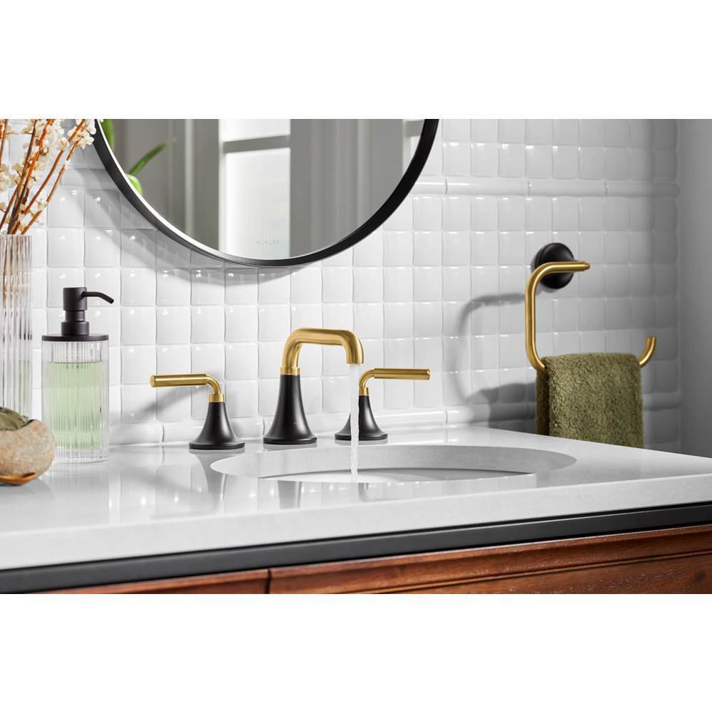 ToneE Widespread bathroom sink faucet, 1.2 gpm