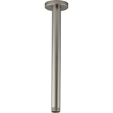 Kohler - Statement 12'' ceiling-mount single-function rainhead arm and flange - Vibrant Brushed Nickel