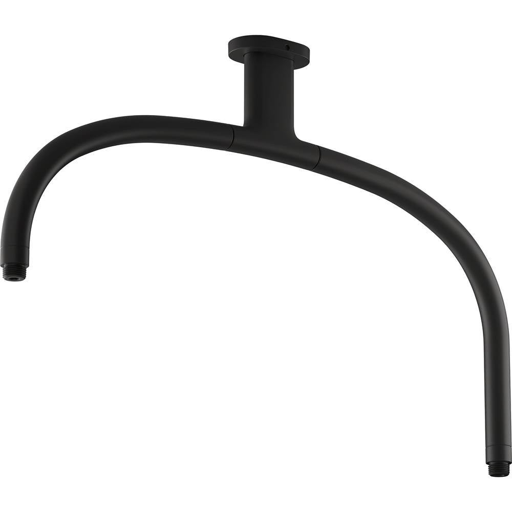 Kohler - Statement Ceiling-mount single-function dual rainhead arm - Matte Black