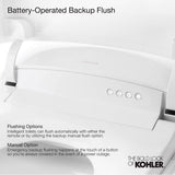 Eir One-piece elongated smart toilet, dual-flush