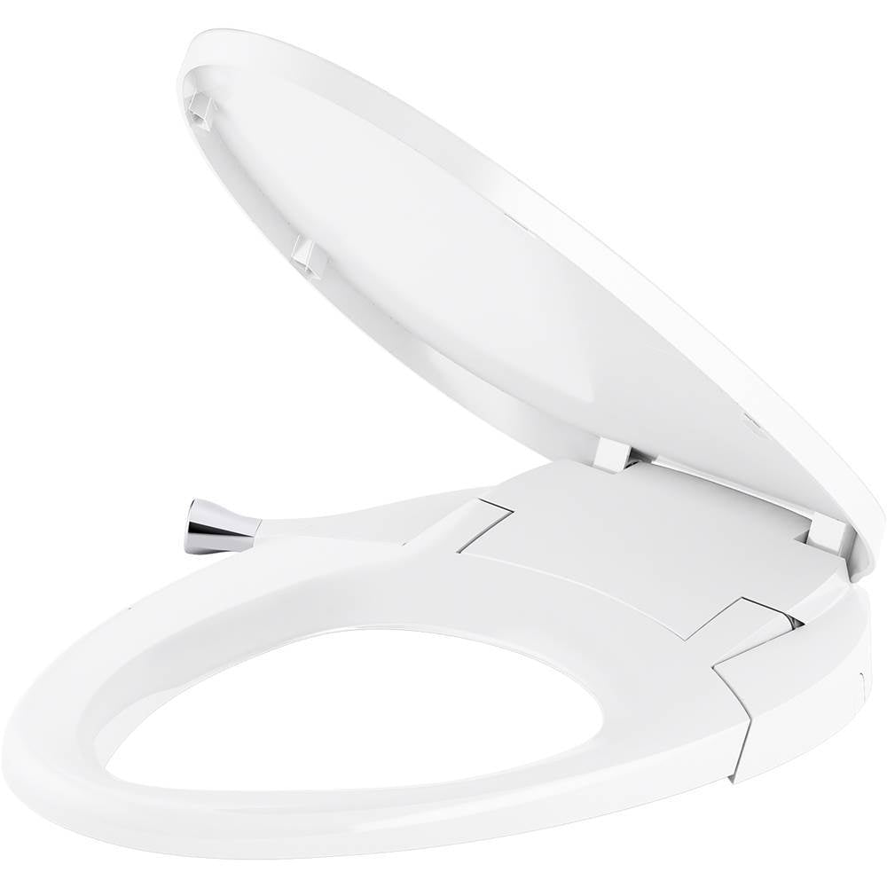 Kohler - PureWash M300 Elongated manual bidet toilet seat - White