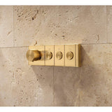 Anthem Three-outlet recessed mechanical thermostatic valve control
