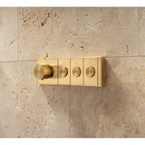Anthem Three-outlet recessed mechanical thermostatic valve control
