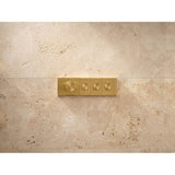 Anthem Three-outlet recessed mechanical thermostatic valve control