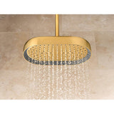 Statement Oblong 12'' single-function rainhead, 1.75 gpm