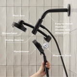 Purist 2-in-1 multifunction 1.75 gpm shower combo kit