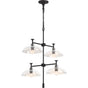 Kohler - ToneE 24'' chandelier - Matte Black