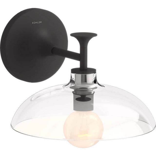 Kohler - ToneE One-light sconce - Matte Black